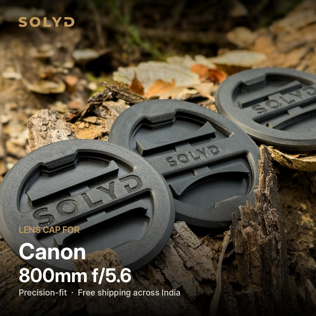 Canon 800mm f/5.6 Lens Cap | 3D Printed | SOLYD